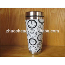 fashionable product stainless steel made in china custom ceramic mug, magic mug, color changing mug